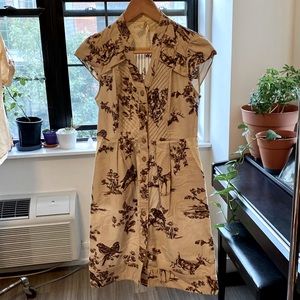 Anthropologie corduroy dress